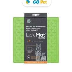LICKIMAT Buddy Green Dog - Perro - Verde