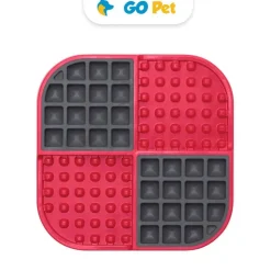 LICKIMAT Slomo Red Dog - Perro - Rojo