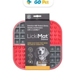 LICKIMAT Slomo Red Dog - Perro - Rojo