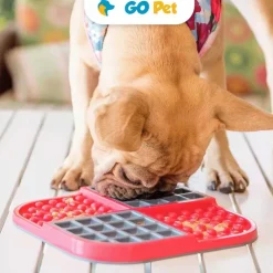 LICKIMAT Slomo Red Dog - Perro - Rojo