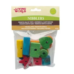 Living World Juguete Masticable de Madera Surtido x 12 Piezas