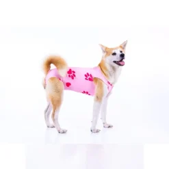 LA MASCOTERÍA DE BRENAN LMB Faja Post Operatoria Perros Hembra y Gatos Rosa con Huellitas