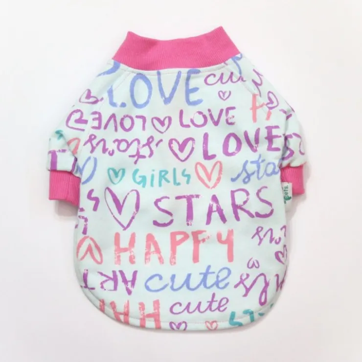 LOLALU PETS Polera Lettering