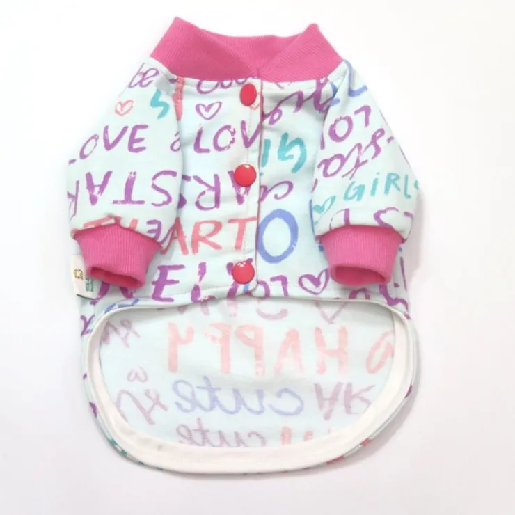 LOLALU PETS Polera Lettering