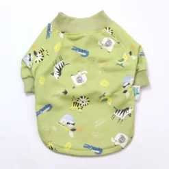 LOLALU PETS Polera Safari Verde