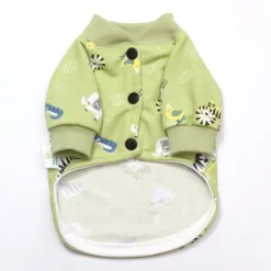 LOLALU PETS Polera Safari Verde