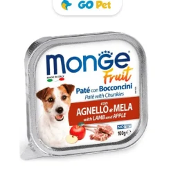 MONGE Fruit Cordero y Manzana 100 g