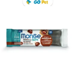 MONGE Gift Meat Bars Sensitive Digestion Dog 40 Gr - Digestión Sensible - Cordero con Castaña