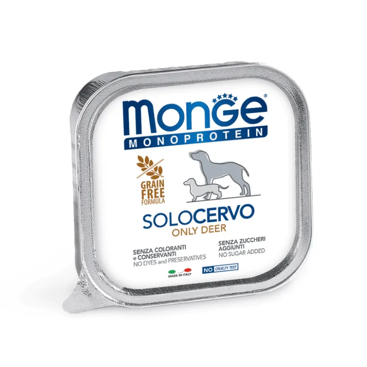 MONGE Monoprotein Ciervo 150 g