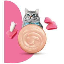 Moochie Cat Tuna Mousse with Goat Milk Pouch 70 Gr - Atún con Leche de Cabra