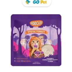 Moochie Chicken & Purple Sweet Potato 15 Gr x 25 Und - Snack para Gato Sabor Pollo y Camote