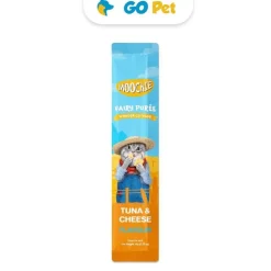 Moochie Tuna & Cheese 15 Gr x 25 Und - Snack para Gato Sabor Atún y Queso