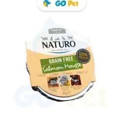 Naturo Gato Adulto Mousse de Salmón 85 gr