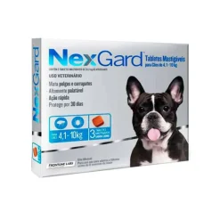 Nexgard 28.3 mg Perros (4.1 Kg a 10 Kg) x 3 Tabletas