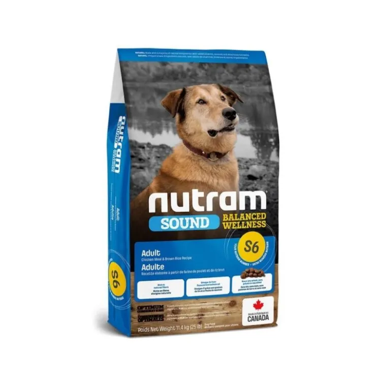 Nutram S6 Sound Adult Dog 11.4 Kg - Adulto
