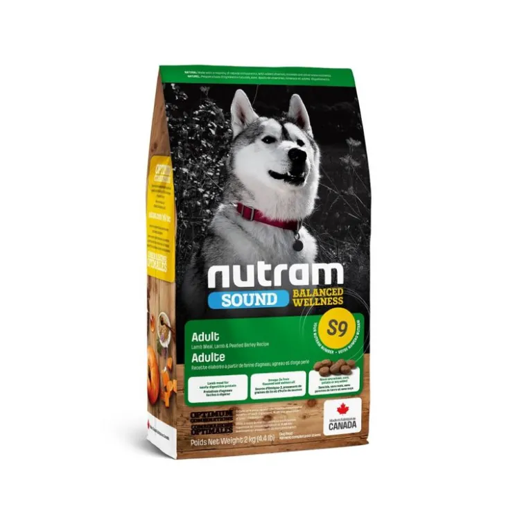 Nutram S9 Sound Lamb Adult Dog 2 Kg - Adulto - Cordero