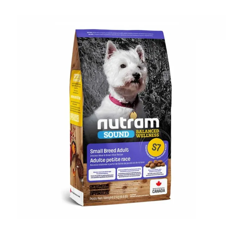 Nutram S7 Sound Small Breed Adult Dog 2 Kg - Adulto - Raza Pequeña