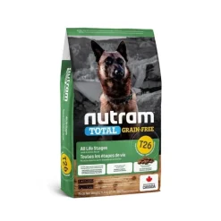 Nutram T26 Total Grain-Free Allergy Lamb 11.4 Kg - Libre de Grano - Alergia - Cordero