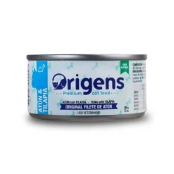 Origens para Gato Filete de Atun con Tilapia 85 Gr