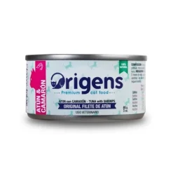 Origens para Gato Filete de Atun con Camarón 85 Gr