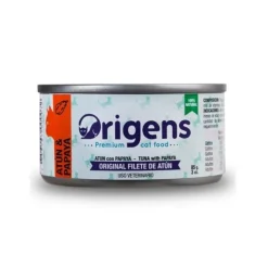 Origens para Gato Filete de Atun con Papaya 85 Gr