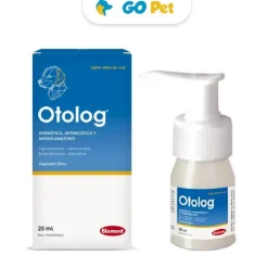 Biomont Otolog 25 mL - Ungüento ótico para Perros y Gatos