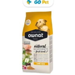 Ownat Classic Cordero y Arroz 20 kg - Adulto Todas las Razas