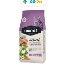 Ownat Classic Gato Esterilizado 4 kg - Pollo