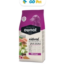 Ownat Classic Mini Adulto 1.5 Kg - Adulto Rz. Pequeñas y Mini - Pollo