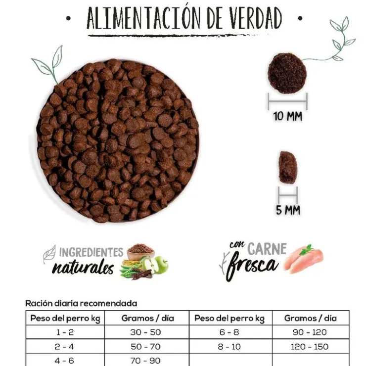 Ownat Prime GF Mini Adulto Cordero 1 Kg - Adulto Rz. Pequeña y Mini - Libre de Granos