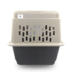 PETMATE Transportador Vari Kennel Ultra Fash-Int Negro con Crema (81.3x57.2x61 cm)