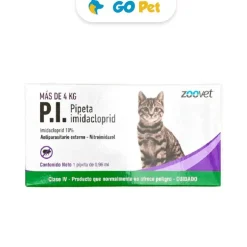 Zoovet P.I Gatos de 4 Kg a 9 kg x 1 Pipeta - Antipulgas para Gatos