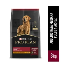 Pro Plan Adult Complete  3 Kg - Adulto Raza Mediana