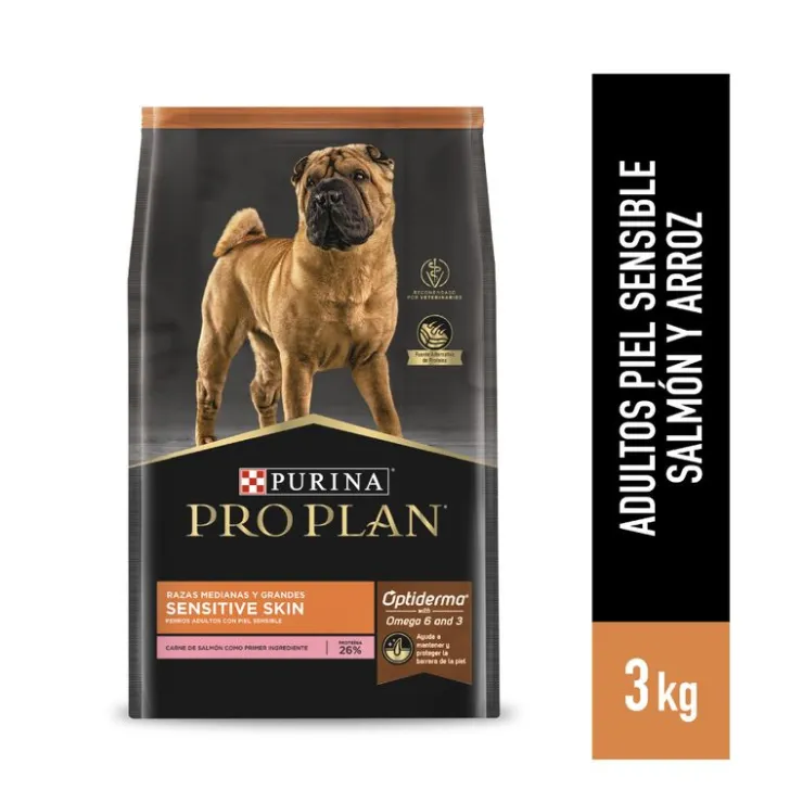 Pro Plan Adult Sensitive 3 Kg - Adulto Raza Med/Grande Sensible