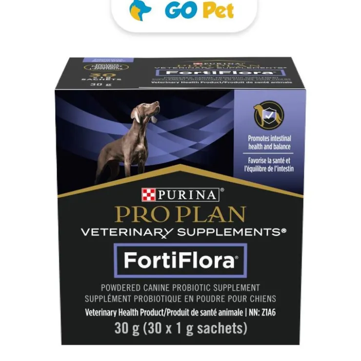 Pro Plan Canine Veterinary FortiFlora x 30 und - Suplemento Probiótico Digestivo para Perros