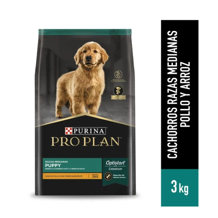 Pro Plan Puppy Complete 3 Kg- Cachorro Raza Mediana