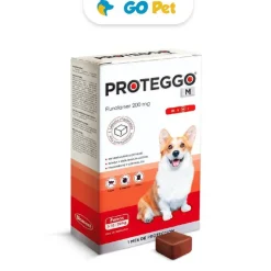 PROTEGGO 1M 200mg (10 a 20 Kg) x 1 Tableta - Antipulgas para Perros