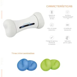 Qhalitech Almohadillas Intercambiables de Hueso Automático - Celeste