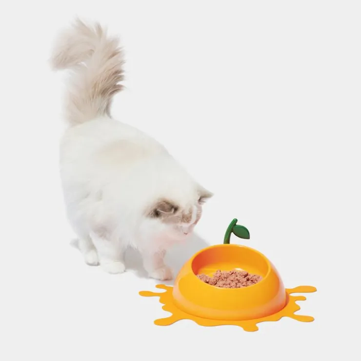Qhalitech Comedero Juicy Orange Vetreska