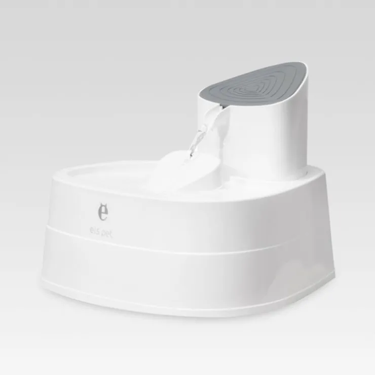 GoPet USA Qhalitech Fuente de Agua Automática para Gatos Modelo Coral