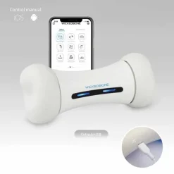Qhalitech Hueso Automático e Interactivo para Perros Wicked Cheerble