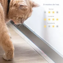 Qhalitech Juguete Collar Laser Divertido para Gatos KitiDOT Cheerble