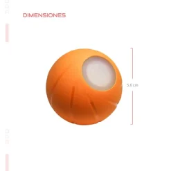 GoPet USA Qhalitech Pelota Interactiva para Perros Wicked Cheerble Perros Pequeños