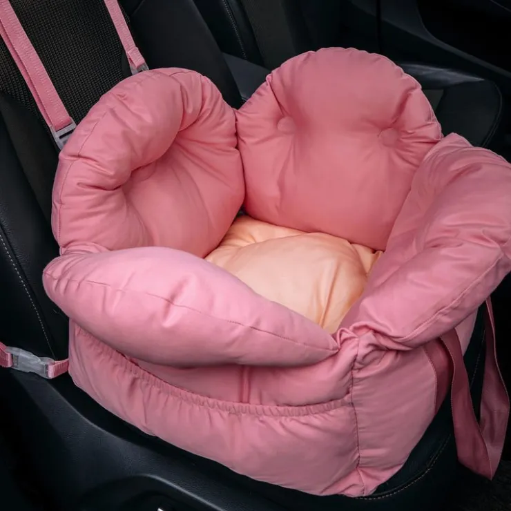 GoPet USA Qhalitech Transportador Pink Rose para Gatos y Perros Vetreska