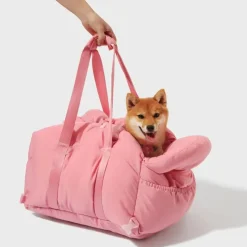 GoPet USA Qhalitech Transportador Pink Rose para Gatos y Perros Vetreska