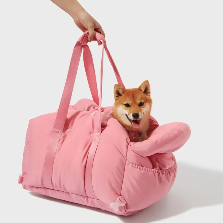 GoPet USA Qhalitech Transportador Pink Rose para Gatos y Perros Vetreska