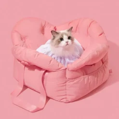 GoPet USA Qhalitech Transportador Pink Rose para Gatos y Perros Vetreska