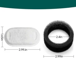 QUÉ PATAS PET SHOP Que Patas Caja de Filtros de Fuente de Agua 8 und