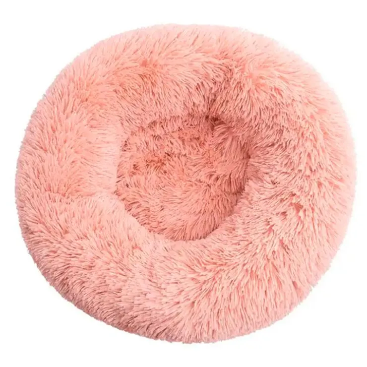 QUÉ PATAS PET SHOP Que Patas Cama Donut Rosado Talla S