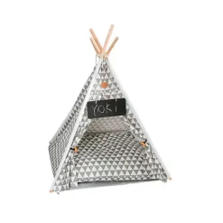QUÉ PATAS PET SHOP Que Patas Cama teepee Triángulos Grises